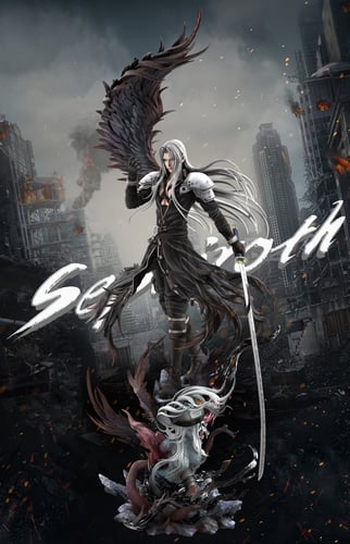 1/6 Sephiroth เซฟิรอธ by Hunter Fan Studio (มัดจำ) [[SOLD OUT]]