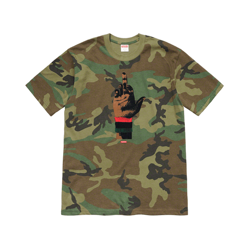 SUPREME DEAD PREZ RBG FW19 T-SHIRT GREEN CAMO
