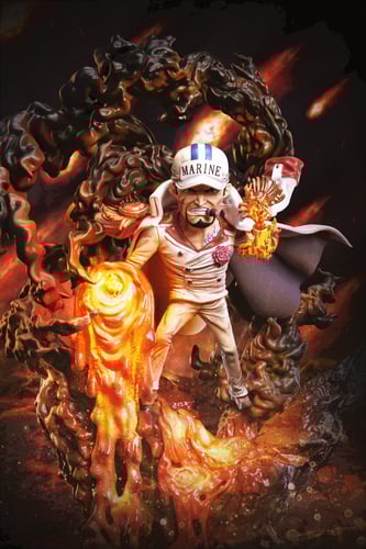 Akainu จอมพลอาคาอินุ by G5 Studio (มัดจำ) [[ SOLDOUT ]]