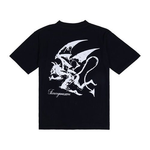 FUXURY SEDUCER WASHED T-SHIRT BLACK