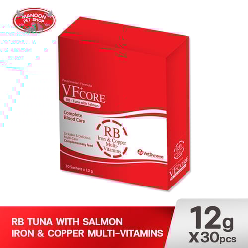 VF+Core อ.เสริม RB บำรุงเลือด สีแดง12g.