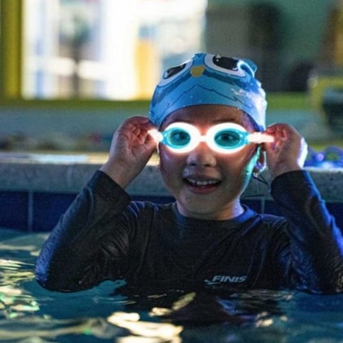 แว่นตาว่ายน้ำสำหรับเด็ก Finis FlowGlow Goggles