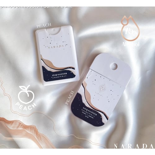 ❤️เซตโดนใจ❤️ราคาสบายกระเป๋าโดนใจจัดเลย1 เซทมี 2ชิ้น?มี2ขนาด50ml,20ml  by NaradaAsia❤️