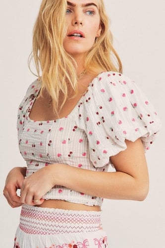 LOVE SHACK FANCY - LANYA TOP