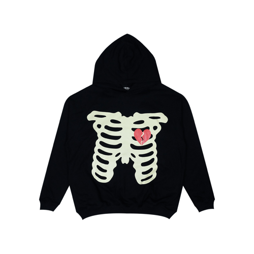 FEARLESS BONE HOODIE BLACK