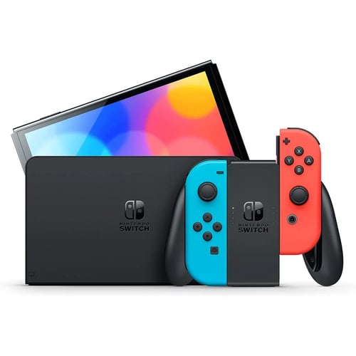 เครื่องเล่นเกม Nintendo Switch-H Oled Console Neon Red/Blue