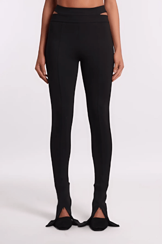 ANDREADAMO - STRETCH CUT-OUT PANTS