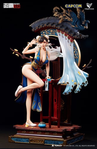 ฟ้า Chun-Li ชุนลี by TriEagles Studio (มัดจำ) [[SOLD OUT]]