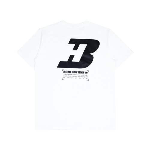 HOMEBOY BLOG.WHITE T-SHIRT WHITE