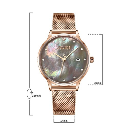 นาฬิกาข้อมือผู้หญิง JULIUS STAR JS-004 C