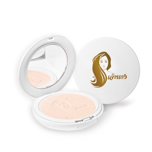 (โปรปลายฝน ต้นหนาว)CHAONANG Perfect Bright UV 2-way Powder Foundation (แป้งเจ้านางแพคเกจใหม่ 2 ชิ้น) 