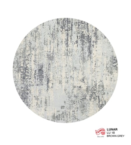 พรมรุ่นลูน่า LUNAR (C-3XL) (LU 18 C-3XL) ขนาด 340x340 ซม. สี BROWN GREY