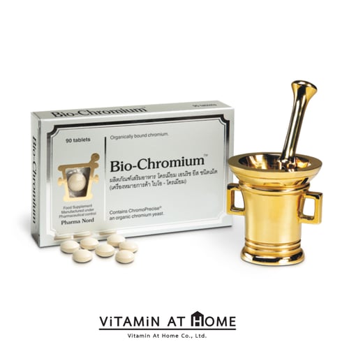 Pharma Nord Bio Chromium 100 mcg 90 เม็ด ฟาร์มา นอร์ด ไบโอ โครเมียม