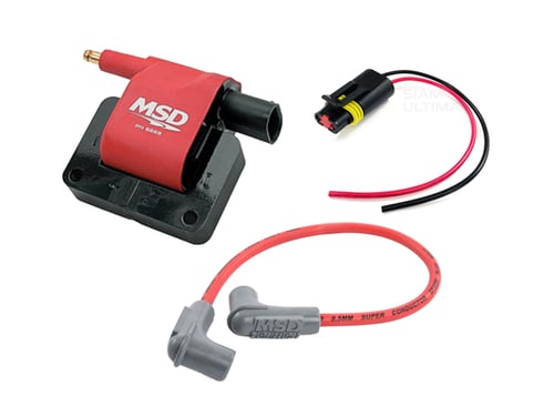 คอยล์ MSD Blaster - 2 พิน + สายหัวเทียน 40 ซม.
