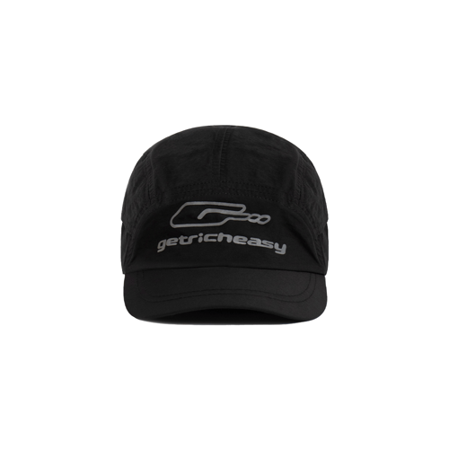 GETRICHEASY REFLECTIVE NYLON CAP BLACK