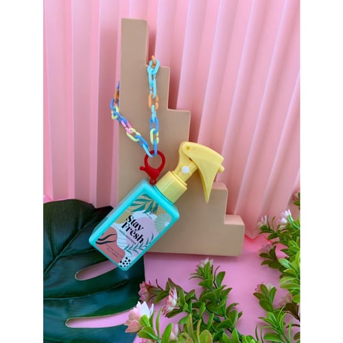 ?แอลกอฮอล์หอมสเปรย์ฟ็อกกี้แคนดี้100 ML?+สายคล้องมือสุดน่ารัก แอลกอฮอล์น้ำหอม ?