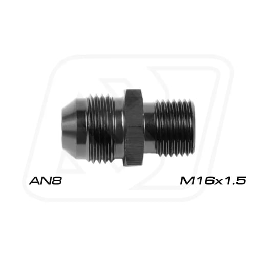 Billion ข้อลดเกลียว M16x1.5 ออก AN6/AN8/AN10 (BLUE/BLACK)