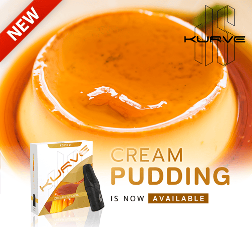KS Kurve Pod cream pudding ครีมพุ้ดดิ้งค์