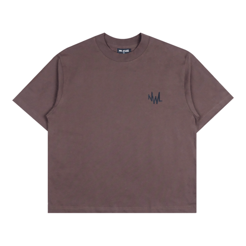 NWL.BKK STONEWEAR2025 BOXY T-SHIRT OBSIDIAN