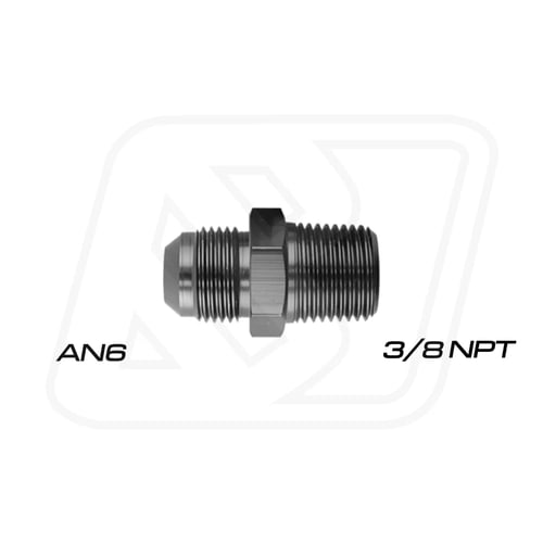 Billion ข้อลดเกลียว 3/8"NPT ออก AN6/AN8/AN10 (BLUE/BLACK)