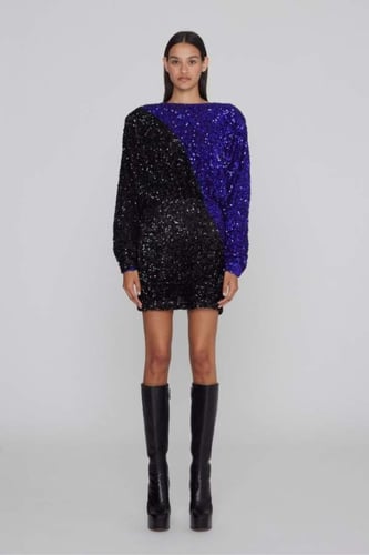 ROTATE - SEQUIN MINI DRESS