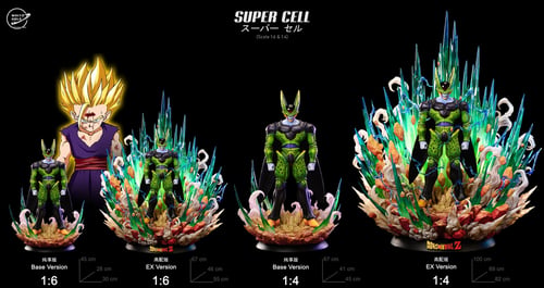 Deluxe 1/4 เซลล์ร่างสมบูรณ์ Perfect Cell by White Hole (มัดจำ) [[SOLD OUT]]
