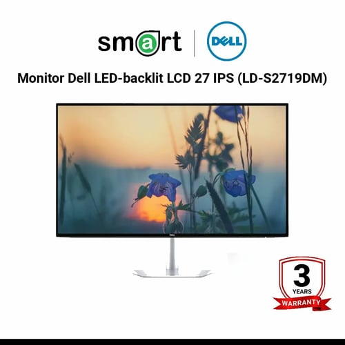 [สินค้าตัวโชว์] Monitor Dell LED-backlit LCD 27 IPS Ultrathin P/N: LD-S2719DM
