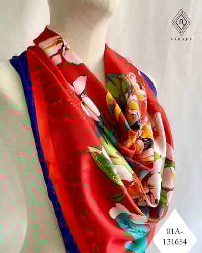 ผ้าพันคอ ผ้าคลุมไหล่ผืนใหญ่ - 01A-131654