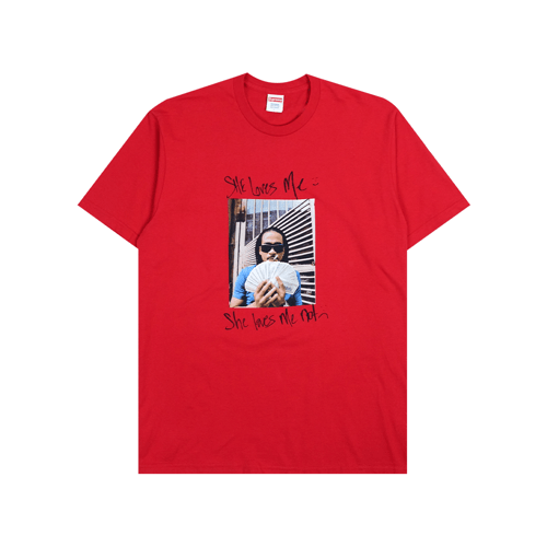 SUPREME MAX B T-SHIRT RED