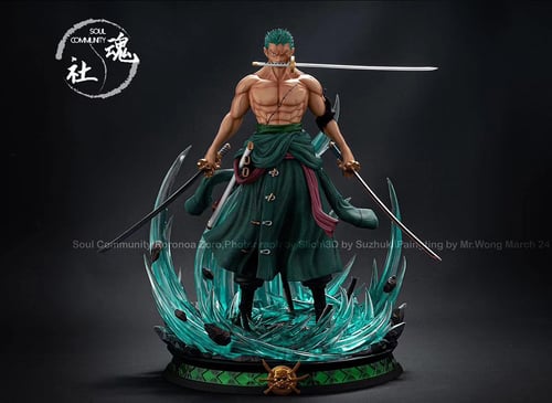 1/4 โซโร Roronoa Zoro  Soul Community (มัดจำ) [[SOLDOUT]]