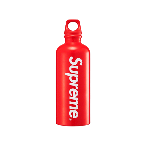 SUPREME SIGG TRAVELLER 0.6L WATER BOTTLE RED