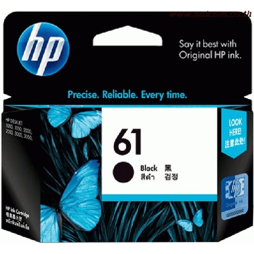 HP Inkjet 61 Ink Cartridge รุ่น CH561WA (สีดำ)