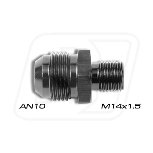 Billion ข้อลดเกลียว M14x1.5/โอริง ออก AN6/AN8/AN10 (BLUE/BLACK)