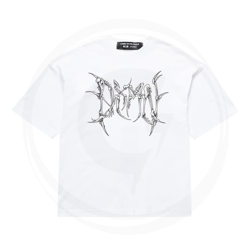 DXMN HARD SPINE OVERSIZED T-SHIRT WHITE