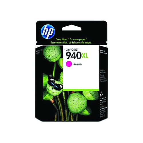 HP 940XL High Yield Original Ink Cartridge (C4908AA) - Magenta