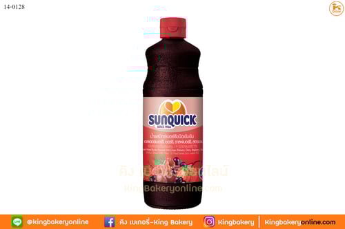 น้ำมิกซ์เบอร์รีชนิดเข้มข้น ซันควิก 800 มล.(ลังX6ขวด)