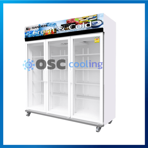 ตู้แช่เย็น 3 ประตู ระบบ Inverter "SANDEN" 54 คิว [OEM-1805i-SELF EVAP-DOOR FRAME PVC]