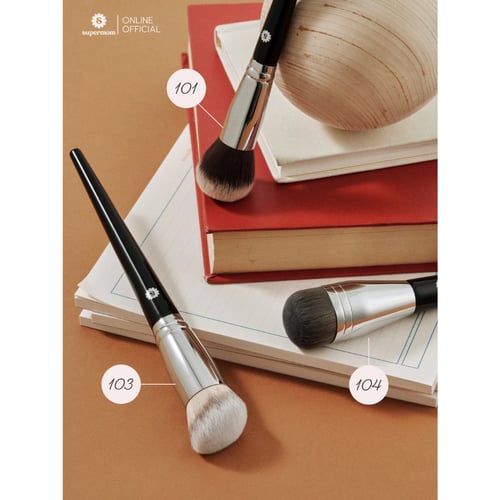 SUPERMOM l Foundation brush แปรง เบอร์102