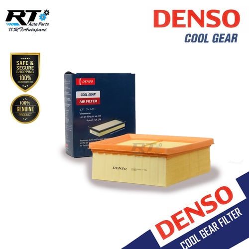 Denso กรองอากาศ Ford Fiesta 1.2 1.0 Ecoboots ปี10-16 / ไส้กรองอากาศ เฟียสต้า / 260300-1590