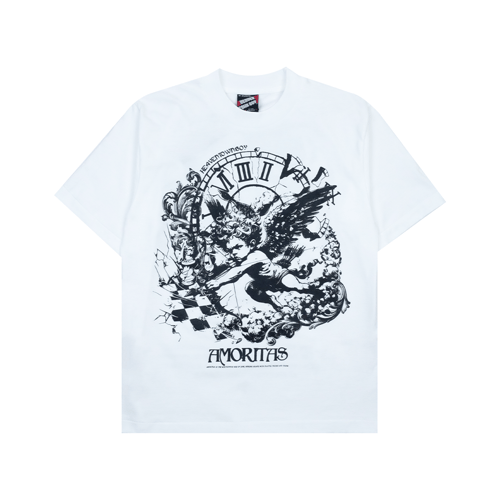 HEAVEN TOWN BOY AMORITAS T-SHIRT WHITE