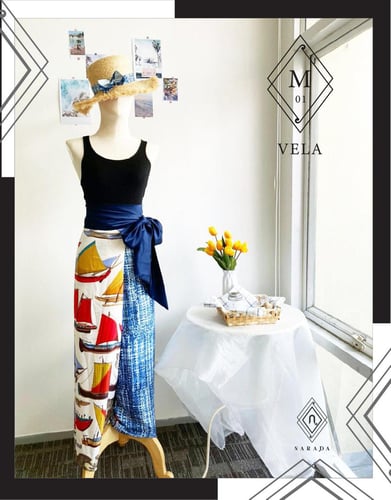 กางเกงผ้า Vela by Narada M01