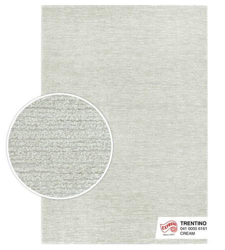 พรมรุ่น TRENTINO (L) 41005 6161 L 160x230 ซม. CREAM