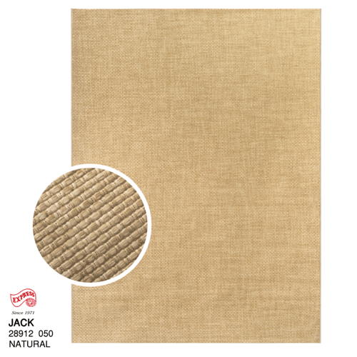 JACK (L) RUG 28912 050 L 160x230 cm. NATURAL