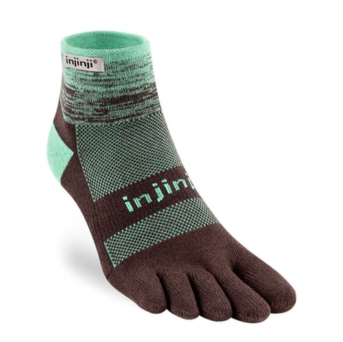 ถุงเท้าวิ่งเทรล Injinji Trail Midweight Mini Crew Unisex