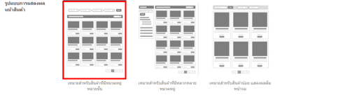 การตั้งค่ารูปแบบการแสดงผลหน้าสินค้า-ระบบร้านค้าออนไลน์