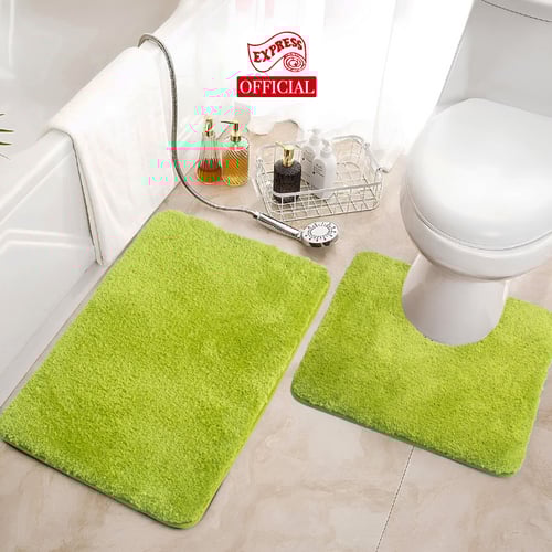 พรมเช็ดเท้าชุดห้องน้ำ (BATH MAT) รุ่น STELLAR AG 8-9 GREEN สีเขียว