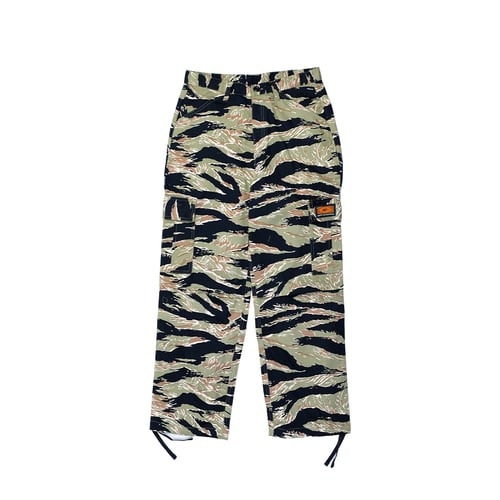 GETRICHEASY MILITARY TIGER CARGO PANTS CAMO