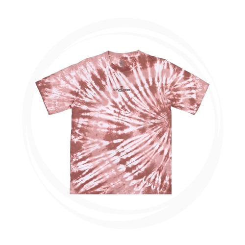 TZ WORLDWIDE TIE-TILL-DYE T-SHIRT BROWN