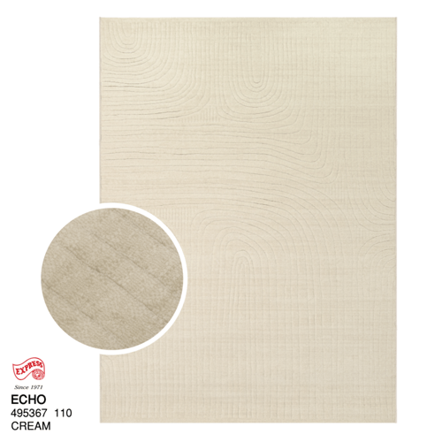 พรมรุ่น ECHO (XL) 495367 110 XL 240x330 ซม. CREAM