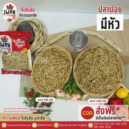 ปลาฝอยมีหัว